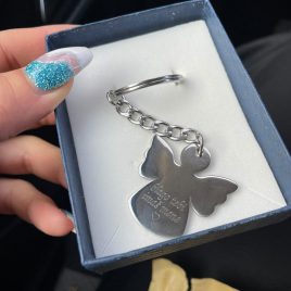 Privjesak "ANĐEO" (srebrna boja)