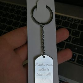 Privjesak "ČELIČNA PLOČICA 2"