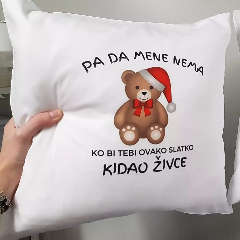 Personalizirani i unikatni božićni jastuk