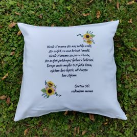 Personalizirani jastuk za rođendanski poklon