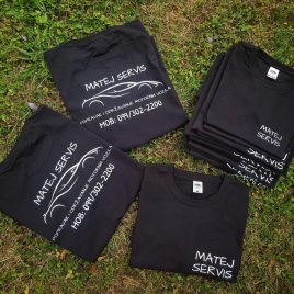 Kratke majice s tiskom - poslovni poklon