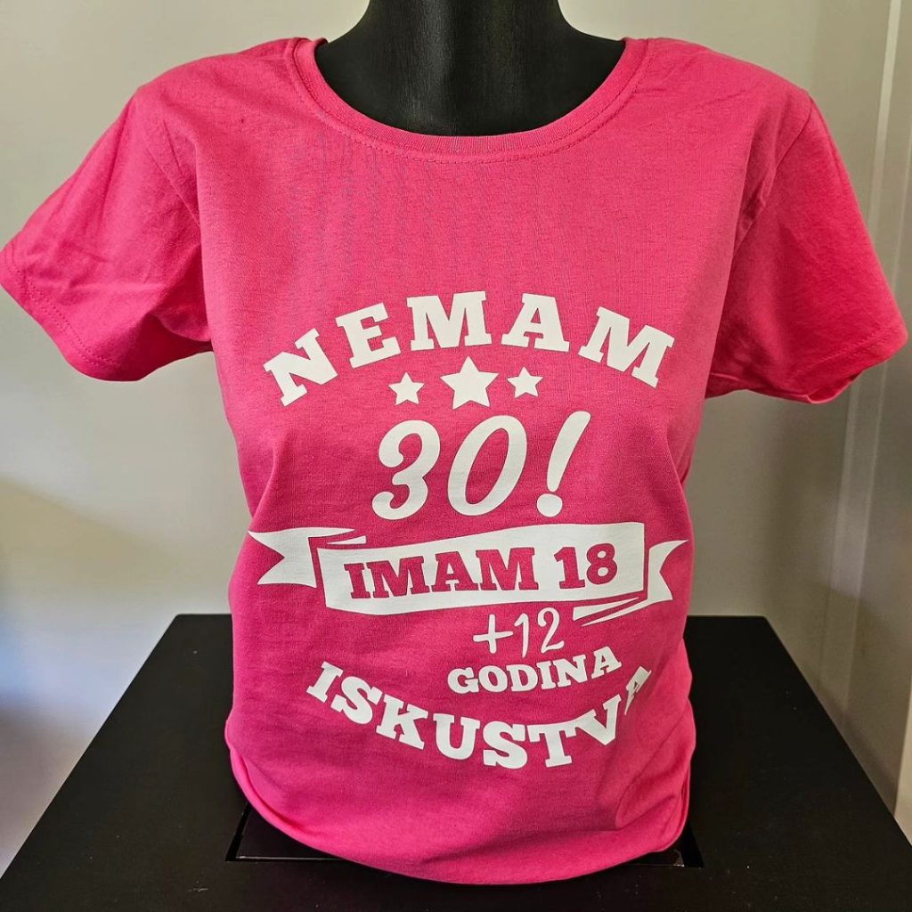 Personalizirana majica za rođendan