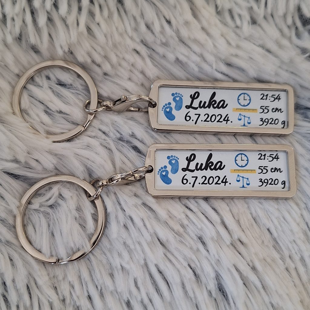 Privjesak za novorođenče