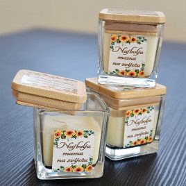 Personalizirana svijeća – staklena