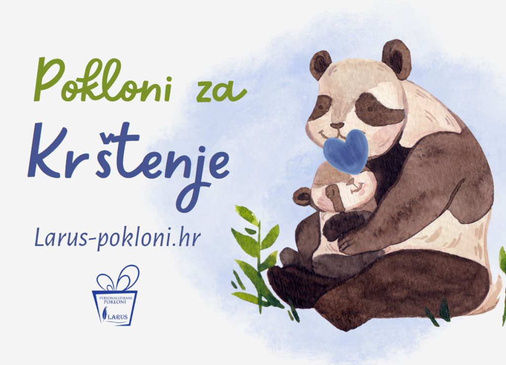 Larus personalizirani pokloni za krštenje početna slika