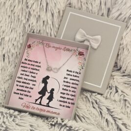 Lančić s posvetom za kćer