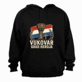 Duksa / Hoodica s kapuljačom VUKOVAR - Grad Heroja