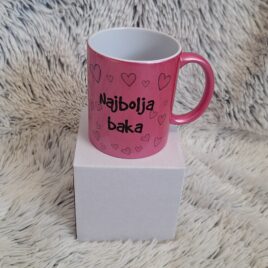 Sparkle šalica (roza)