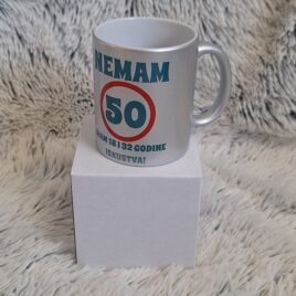 Sparkle šalica (srebrna)