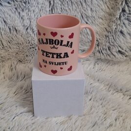 Šalica pastelna (roza)