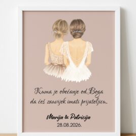 Okvir - poklon za kumu