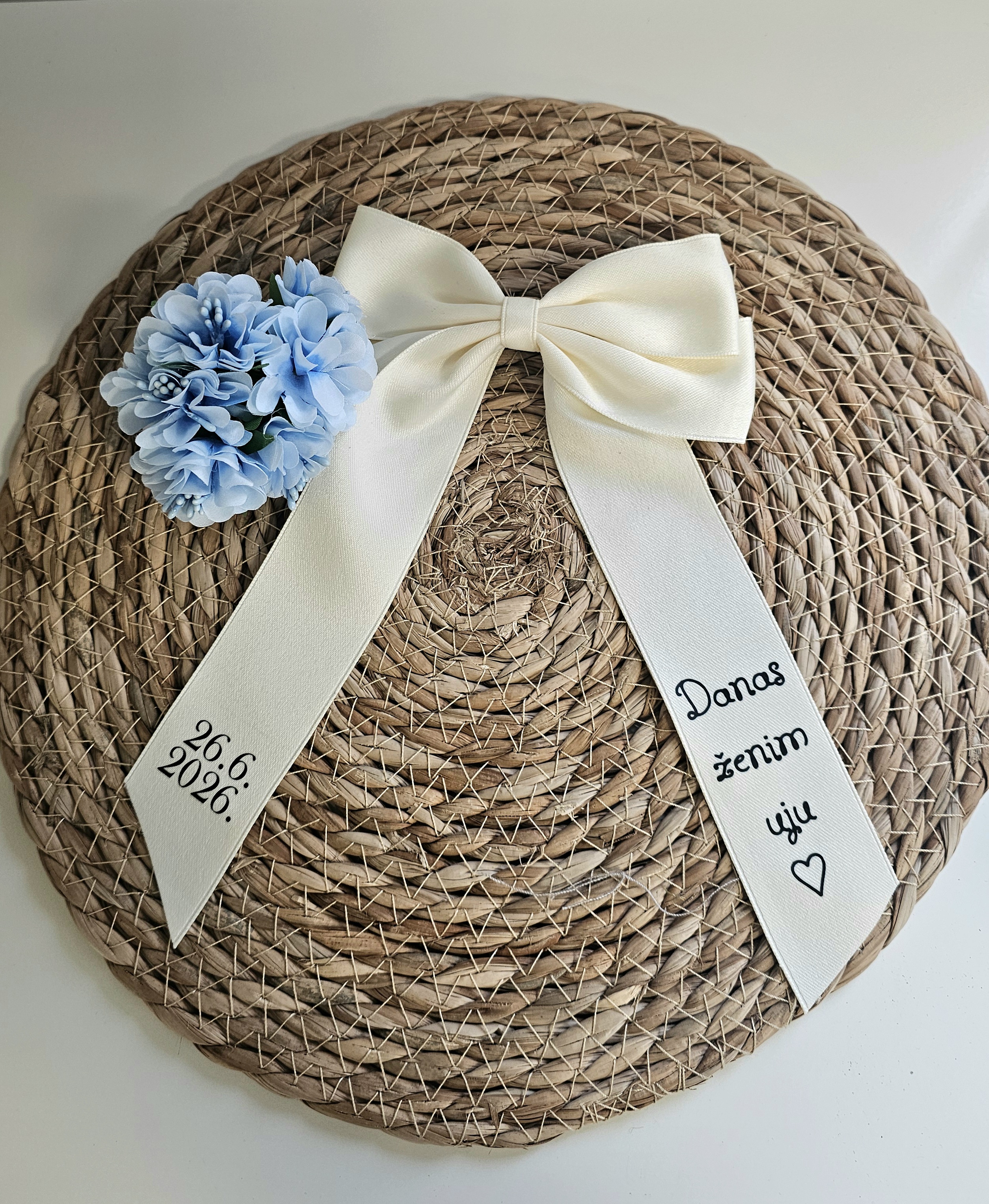 Mašna za kosu s kopčom - Slika 2