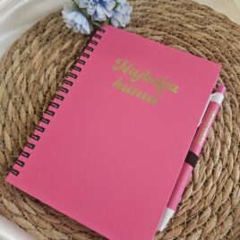 Spiralni notes s kemijskom - razne boje