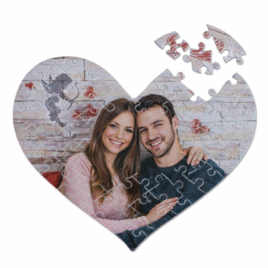 Puzzle u obliku srca