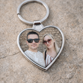 Privjesak srce sa slikom